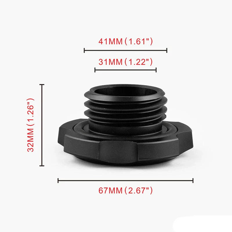 Subaru WRX Impreza Forester Red Billet Engine Oil Filler Tank Cap Cover fit