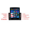 Toyota Sienna 9.7" Vertical Android 13 Stereo Radio GPS (2004-2010)
