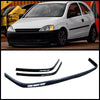 Opel Corsa C (2000-2006) 2 Piece Pcs Euro Spoiler Front Bumper Splitter