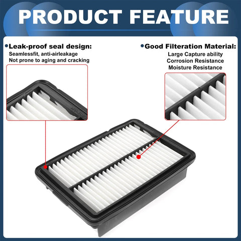 Kia Seltos (2021-2024) 1 Pcs Long Life Engine Air Filter