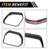 Toyota Tundra Carbon Fiber Rearview Mirror Eyebrow Trim (2007-2021)