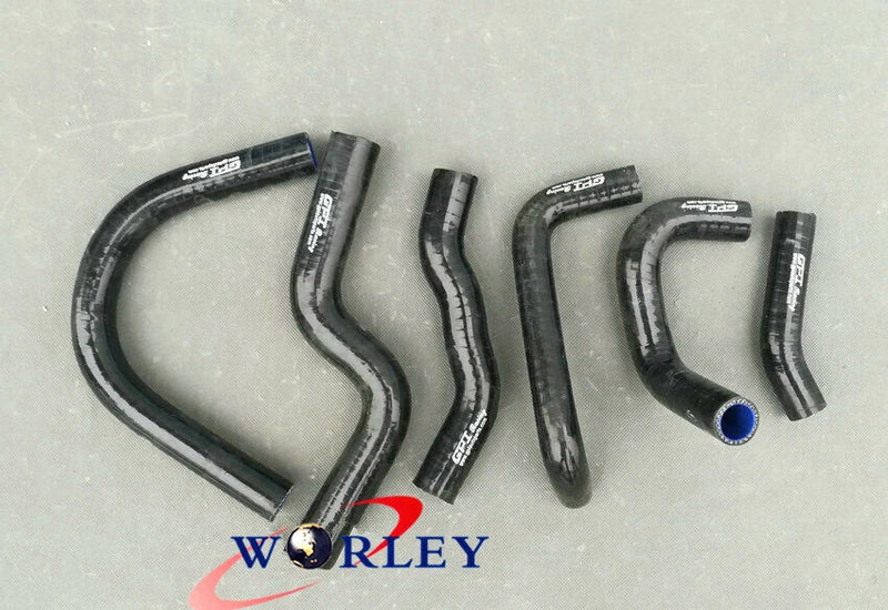 Honda RVF400 NC35 NC30 VFR400 Black Silicone Radiator Cooler Hose