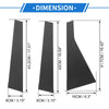 Hyundai Santa Fe (2013-2018) Carbon Fiber 6 Pcs Door Pillar Window Trim