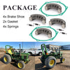 John Deere 750 770 790 3005 tractors Brake Shoes 4 x