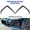 BMW X6 G06 (2019-2022) Gloss Black 2 x Front Bumper Side Air Vent Trim