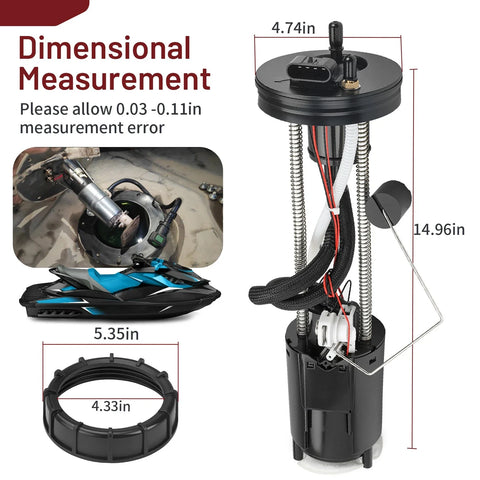 Sea-Doo GTI GTS GTX Fuel Pump Assembly