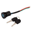Motorcycle 3 Positions 3-Wire Ignition Start Starter Switch Lock