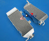 Honda CRF450R Aluminum Radiator & Red Silicone Y Hose (2009-2012)
