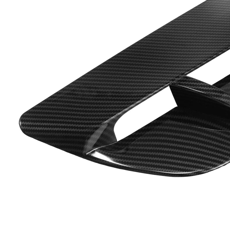 Dodge Challenger 2 x Hood Air Vent Covers Carbon Fiber (2015-2020)