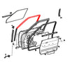 Toyota Land Cruiser BJ60 FJ60 HJ61 1980-1992 Front Door Glass Run Channel Set