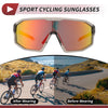 Motorcycle Motorcycle Riding Goggles Red Lens Clear Gray Frame UV400