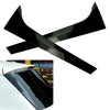 Skoda Kodiaq 2 x Rear Window Spoiler Side Wing Trim Covers (2016-2020)
