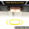 Jeep Wrangler JK Blue Front Rear Roof Reading Light Trim Covers (2011-2017)