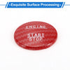 Mercedes Benz W176 (2012-2018) - Red 3.5cm Car Push Start Button Cover
