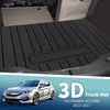 Honda Accord (2013-2017) 1 x TPE Flat Face Cargo Liner Rear Trunk Mat