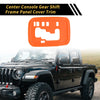 Jeep Wrangler Center Console Gear Shift Frame Cover Trim (2011-2017)
