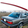 Toyota Corolla E90 Sedan 3H4 Red Boot Lip Spoiler (1987-1992)