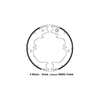 HZJ105 Landcruiser 100 (105 Series Toyota Hand Park Brake Shoes Kit