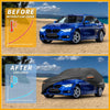 BMW 1 Series Sedan Black Car Cover 210D-PU Waterproof All Weather