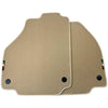 Ferrari 488 Spider Beige Floor Mats (2015-2023)