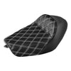 Harley Sportster Forty Eight Black Rider Solo Seat Cushion (2010-2022)