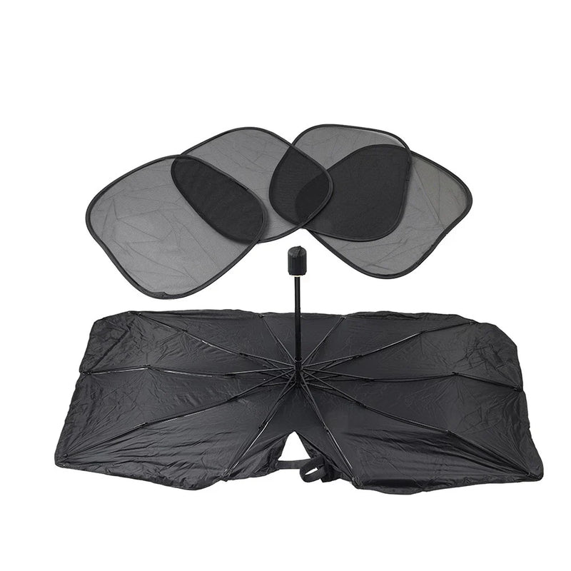 Car Windshield - Foldable Design Front Window Cover Umbrella Sun Shade