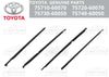 TOYOTA Land Cruiser LC 200 Front Rear Door Belt Moulding Set (2008–2015)