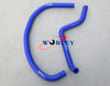 Suzuki LT250R Aluminum Radiator & Blue Hose (1985-1992)