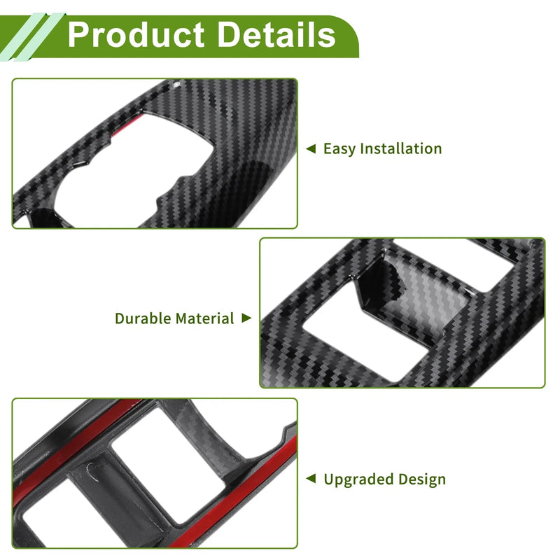 Ford Ranger 4 x Window Switch Bezel Covers (2011-2019)
