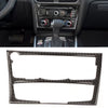 Audi A4 A5 Carbon Fiber Dashboard Console CD Panel Cover Trim (2008-2015)