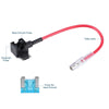 Car 32V Low Profile Mini Fuse Adapters with 15A Blade Fuses