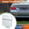 BMW 525i 530i (2001-2007) Silver Tone Rear Tow Hook Cover