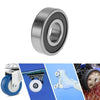 Deep Groove Ball Bearings 25x62x17mm 1 Piece Silver Tone