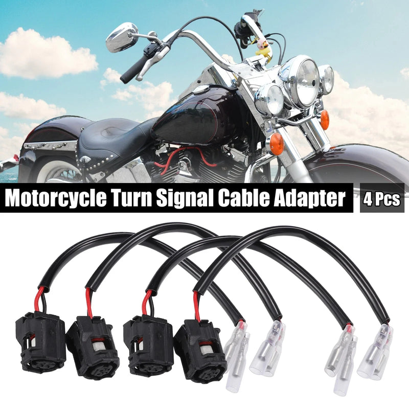 Yamaha MT-10 Turn Signal Cable Wiring Adapter Connectors 4 Pcs