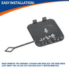 BMW 530i 530e 540i M5 Black Tow Hook Cover Rear Car Bumper