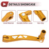 Kayo T4L Folding Gear Shifter Lever Gold Tone