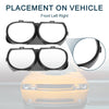 Dodge Challenger 1 Pair Front Headlight Trim Bezel (2008 - 2014)