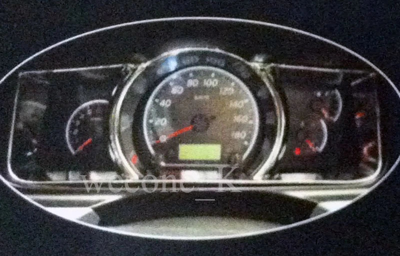 Toyota Hiace Commuter Chrome Gauge Surrounds (2005-2013)