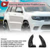 Jeep Grand Cherokee Set Black Plastic Steering Wheel Paddles (2014-2020)