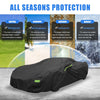 Chevrolet Corvette C4 Black with Zipper Waterproof Car Cover (1984-1996)