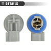 Dodge Ram ABS 68046629AA Gray Blue License Plate Light Socket