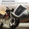 Motorcycle Motorcycle Fender Front Splash Guard 1 Set Black 03 22x11cm
