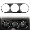Dodge Challenger Black Carbon Fiber Air Conditioning Switch Panel Trim (2008-2014)