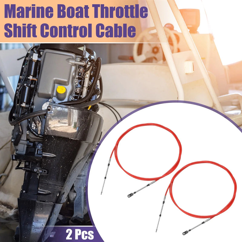 Yamaha 2 x Throttle Control Cable 400cm 13FT
