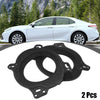 Toyota 6.5" Black Plastic Speaker Mounting Adapter Rings