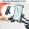 Motorcycle Handlebar ABS PC Phone Mount Holder 4.7-7 in