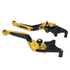 BMW S1000XR Gold CNC Folding Extendable Brake Clutch Levers (2015-2021)