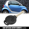 Mercedes-Benz Smart Fortwo Keyless Entry Remote Car Key Fob 433MHz (07-13)