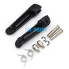 Yamaha YZF R6R Black Front Footrest Pegs (2005-2011)