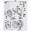 Landcruiser 40 Series Hand Brake Shoes Set (1960–1984)